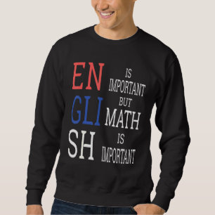 Sudadera Matemáticas Ciencia Nerd Teacher Idea Cumpleaños