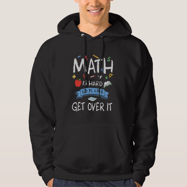 Sudadera Matemáticas divertidas Geeks Maestros matemáticas  (Anverso)