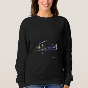 Sudadera Matemáticas divertidas que dicen las mujeres fuera