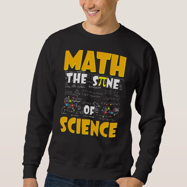 Sudadera Matemáticas El Sino Del Profesor De Matemáticas Ci (Anverso)