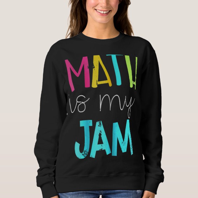 Sudadera Matemáticas es mi matemática matemática (Anverso)