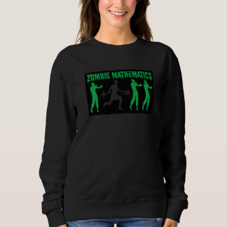Sudadera Matemáticas Zombie Fiesta de Halloween Truco o Tra