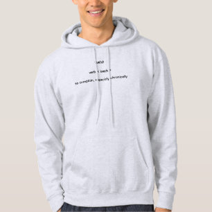 Sudadera Material kvech yiddish