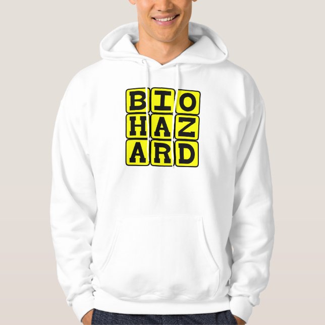 Sudadera Material Peligroso, Biopeligro (Anverso)