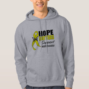 Sudadera Materias de la esperanza de la prevención del