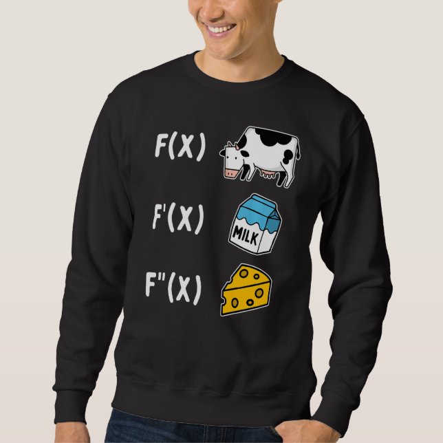 Sudadera Math Cheese Formulas (Anverso)