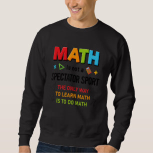 Sudadera Math Day Calculator Número Aprender conjunto matem