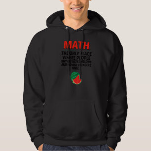 Sudadera Math El Único Lugar Donde La Gente Compra 66 sandí