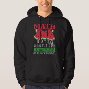 Sudadera Math El Único Lugar Donde La Gente Compra 66 sandí