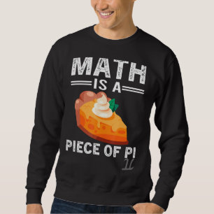 Sudadera Math Es Un Pedazo De Maestra De Pie Pi Day