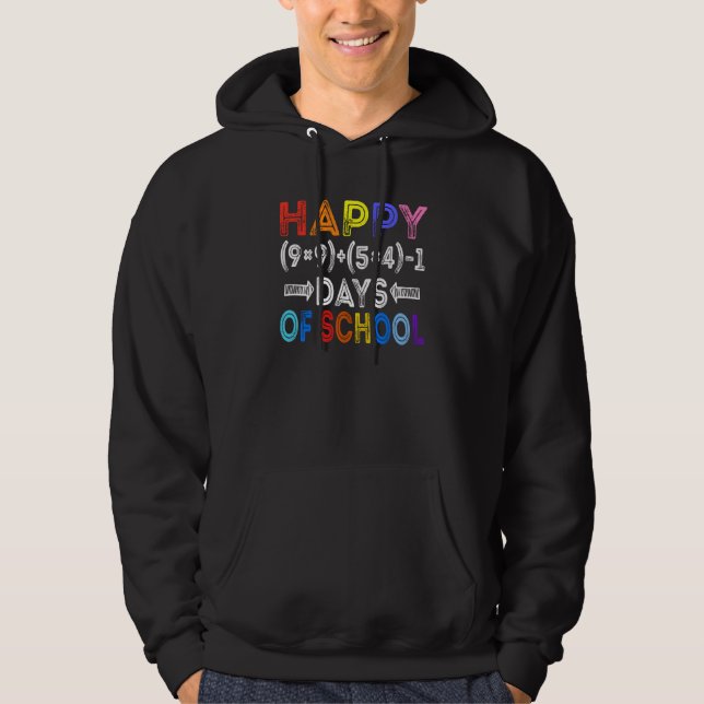 Sudadera Math Formula 100 Days Of School 100th Day Math Tea (Anverso)