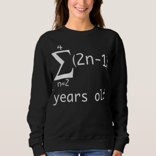 Sudadera Math Geek, 15 años, Chicas de niños de 15 años