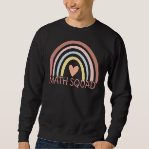 Sudadera Math Squad Boho Student Math Back