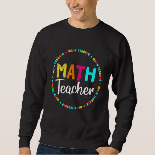 Sudadera Math Teacher Tee Matemática Nerd Geeky
