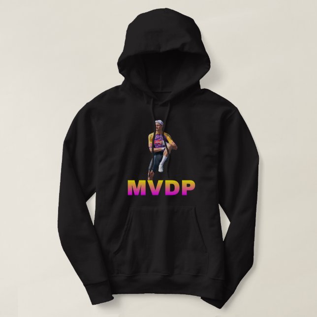 Sudadera Mathieu van der Poel – Relentless Champion (Diseño del anverso)