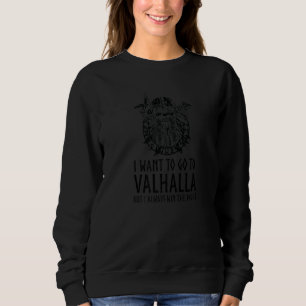 Sudadera Matiología Nórdica Que Quiero Ir Al Viking De Valh