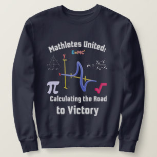 Sudadera Matletas unidos: Calculando el camino a la victori
