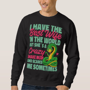 Sudadera Matrimonio De Esposa Serpente De Serpiente Tengo L