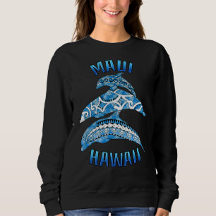 Sudadera Maui Hawaii Vacaciones para delfines tribales