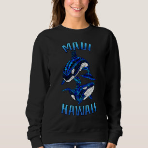 Sudadera Maui Hawaii Vacaciones Tribal Orca