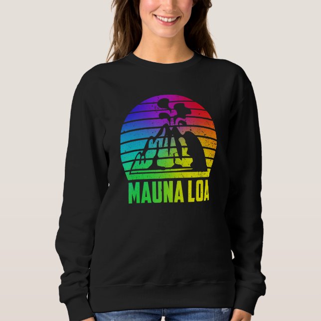 Sudadera Mauna Loa Volcán Parque Nacional de los Volcanes d (Anverso)
