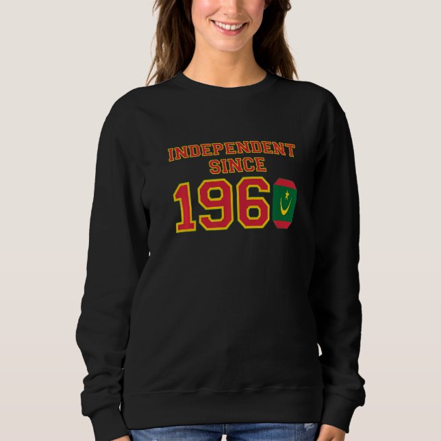 Sudadera Mauritania - Independent Since 1960 Premium (Anverso)