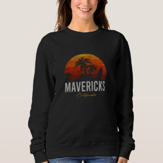 Sudadera Mavericks California Retro Surfer Vintage Beach
