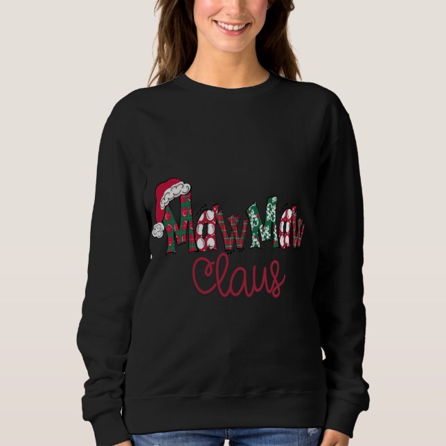 Sudadera Mawmaw Clause Cute Art - Navidades (Anverso)