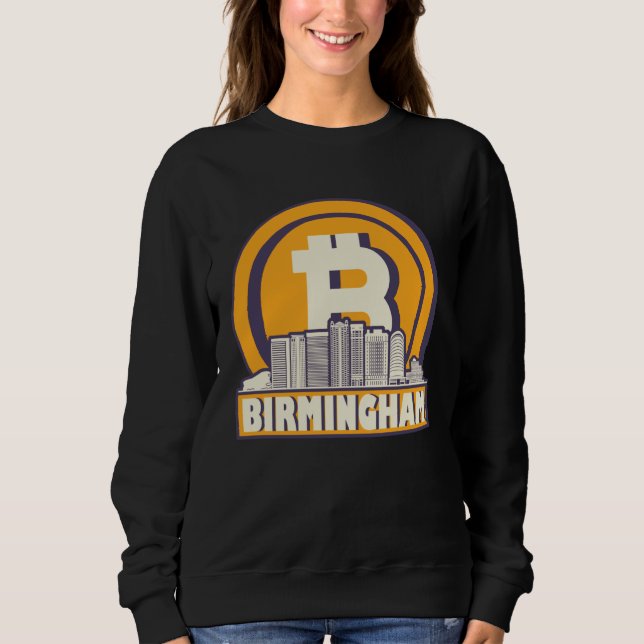 Sudadera Maximalista de Bitcoin de Birmingham (Anverso)