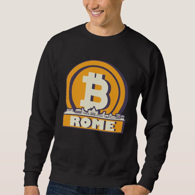 Sudadera Maximalista de Bitcoin de Roma (Anverso)