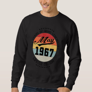 Sudadera Mayo 1967 55º Cumpleaños 55 Años De Legendaria