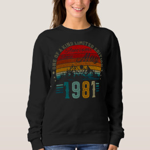 Sudadera Mayo de 1981 41º cumpleaños