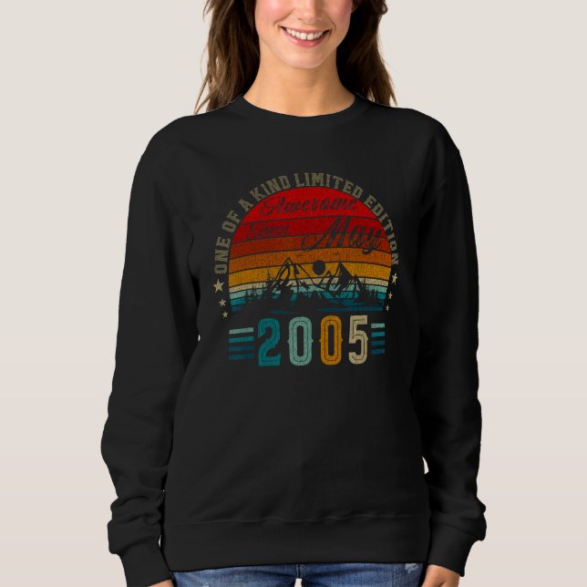 Sudadera Mayo de 2005, 17 años (Anverso)