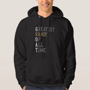 Sudadera Mayor Randy de todos los tiempos GOAT Randy