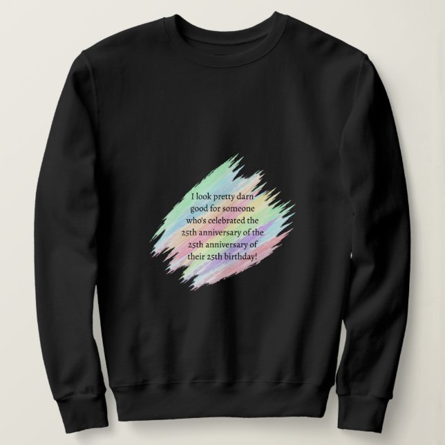 Sudadera Mayores de 75 años (Anverso del diseño)