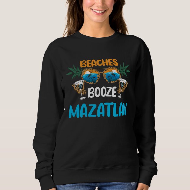 Sudadera Mazatlan Beaches Mexico Vacation Party Matching (Anverso)