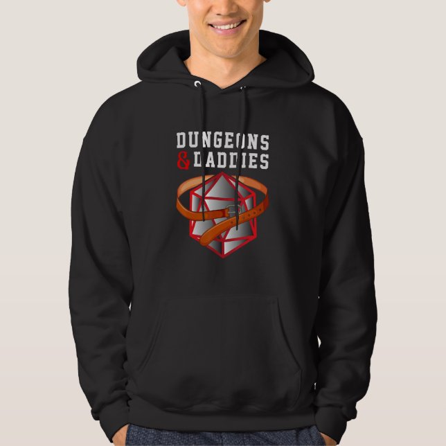 Sudadera Mazmorras + Daddies Humor sumiso Nerdy Sumissive S (Anverso)