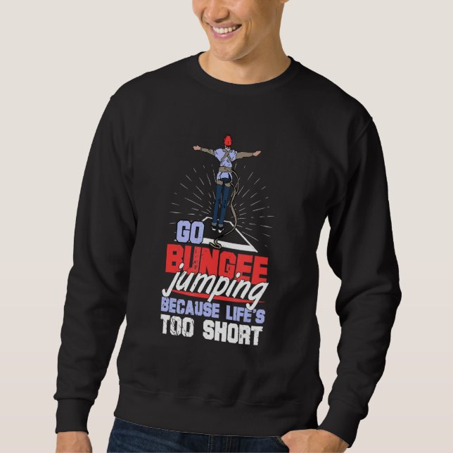 Sudadera Mazo de cables de caída libre de salto de bungee J (Anverso)