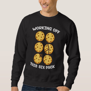 Sudadera Mb35 Trabajando en este 6 Pack Cookie Día del Padr