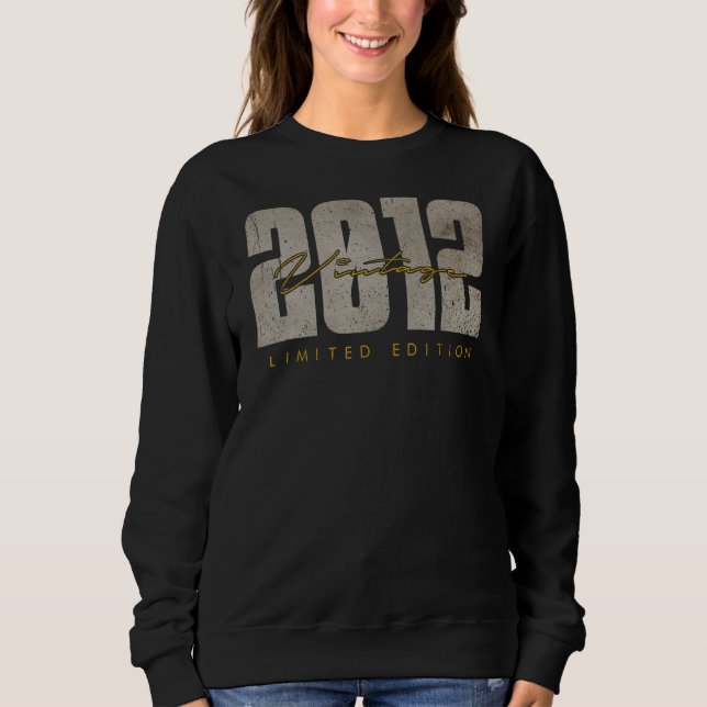 Sudadera Mb Vintage 2012 10 años (Anverso)