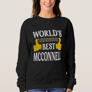 Sudadera McConnell Apellidos apellido mejor McMc del mundo