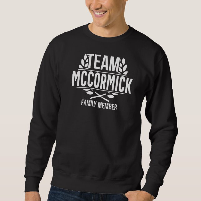 Sudadera Mccormick, miembro de la familia Mccormick (Anverso)