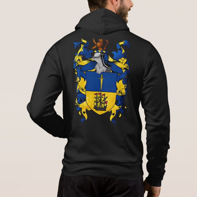 Sudadera McGuffey Escudo de armas Hoodie masculino (Reverso)