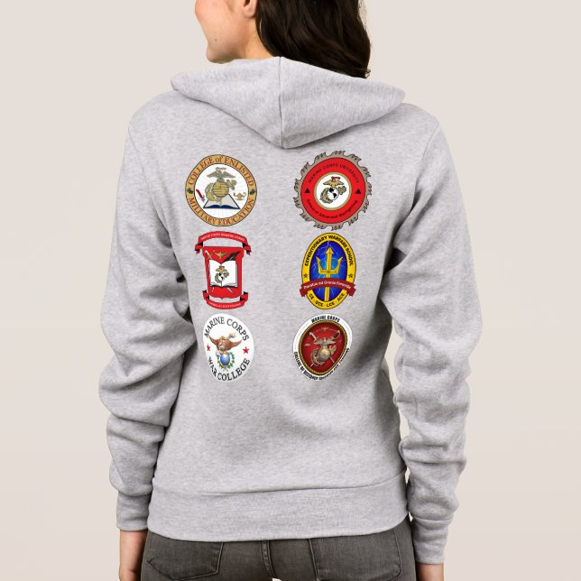 Sudadera MCU Zip Up Hoodie - Mujeres (Reverso)