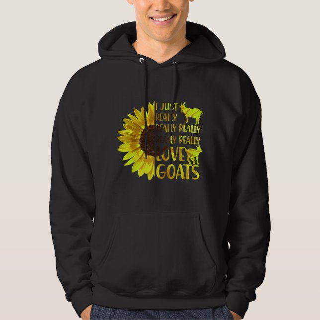 Sudadera Me Acabo De Enamorar Mucho De Las Cabras Hippie Gi (Anverso)