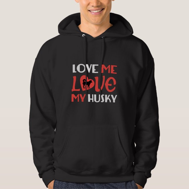Sudadera Me Amo Mi Husky (Anverso)