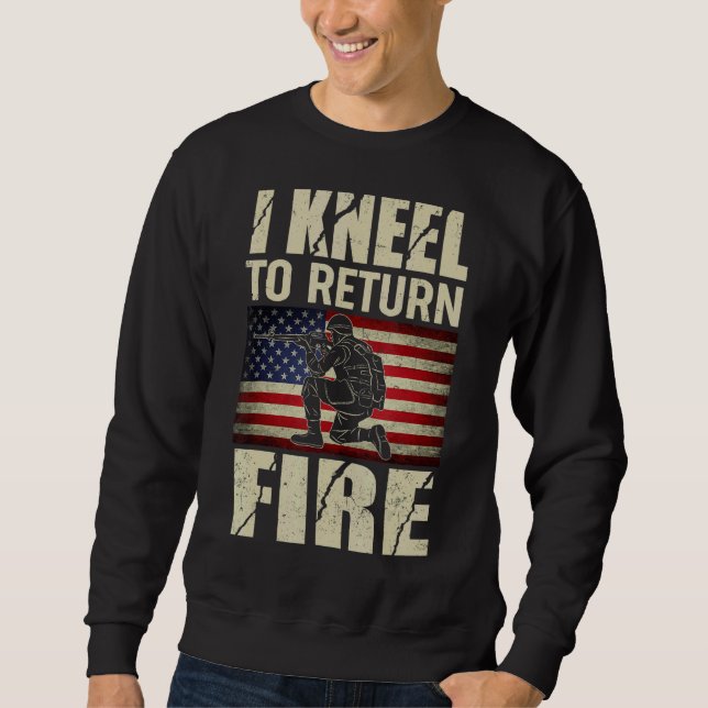Sudadera Me Arrepito A Devolver El Fuego Veterano De La Ban (Anverso)