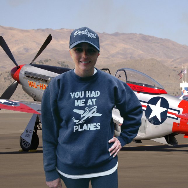 Sudadera Me conquistaste con los aviones Tipografía, Segund (Subido por el creador)
