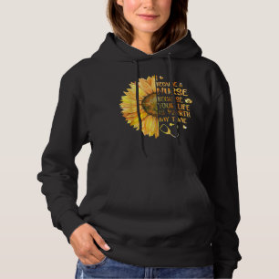 Sudadera Me Convirtí En Una Enfermera Porque Tu Vida Vale M