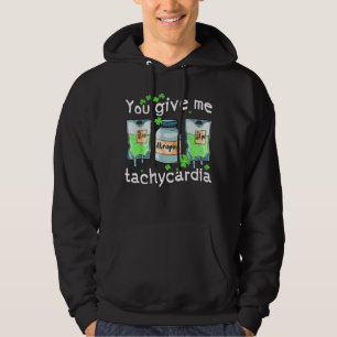 Sudadera Me Das Taquicardia Enfermera Día De San Patricio P